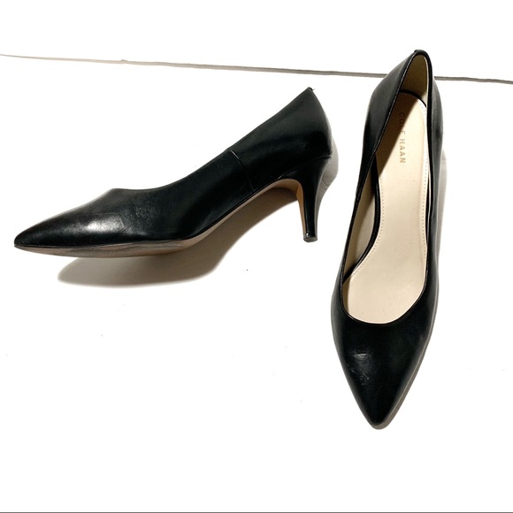 cole haan kitten heel pump
